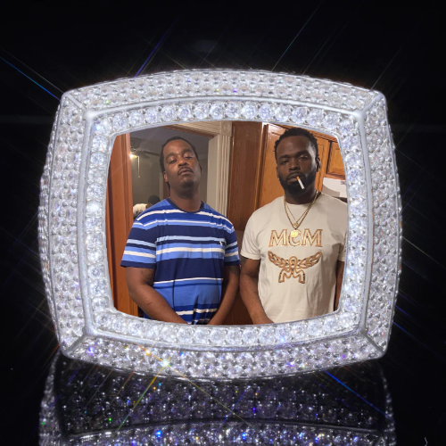 3D CUSTOM PICTURE ICED RING