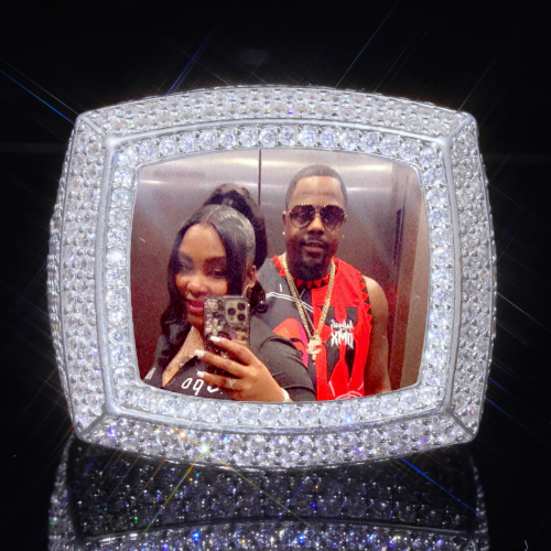 3D CUSTOM PICTURE ICED RING