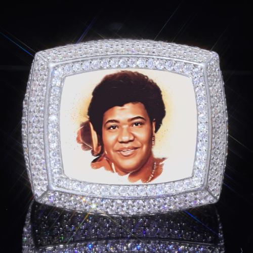 3D CUSTOM PICTURE ICED RING