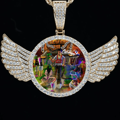 CUSTOM PICTURE PENDANT STYLE-4