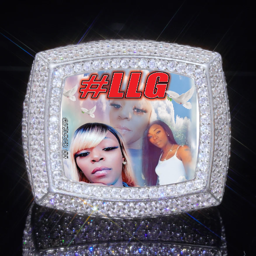 3D CUSTOM PICTURE ICED RING