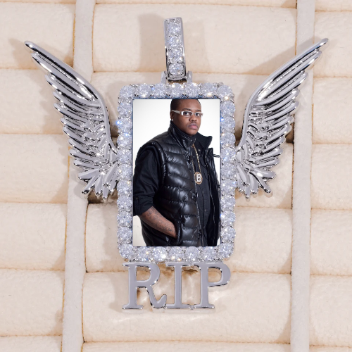 RIP WING 3D CUSTOM PICTURE PENDANT