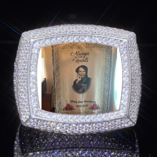 3D CUSTOM PICTURE ICED RING