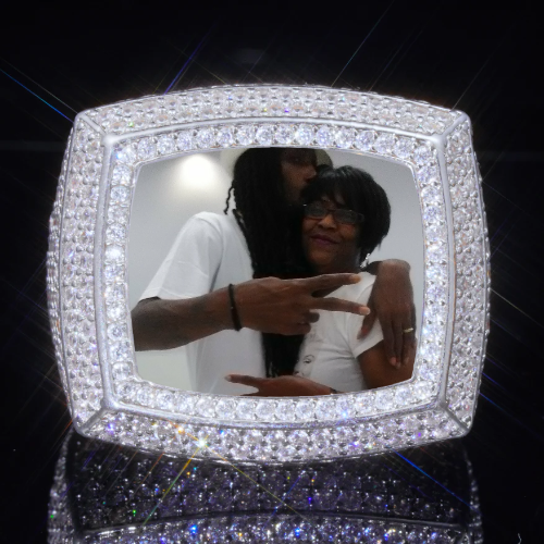 3D CUSTOM PICTURE ICED RING