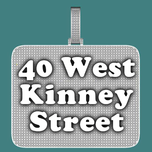CUSTOM LETTER NECKLACE 3D BIG SQUARE