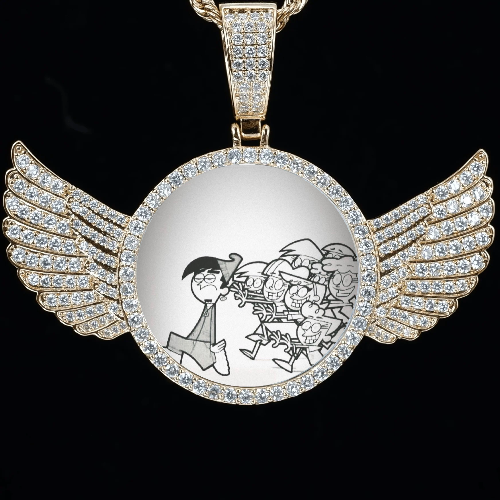 CUSTOM PICTURE PENDANT STYLE-4