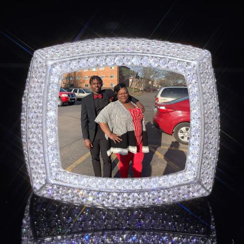 3D CUSTOM PICTURE ICED RING