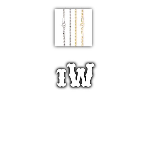 Custom Letters Freibeuter Font Necklace