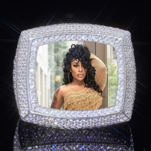 3D CUSTOM PICTURE ICED RING