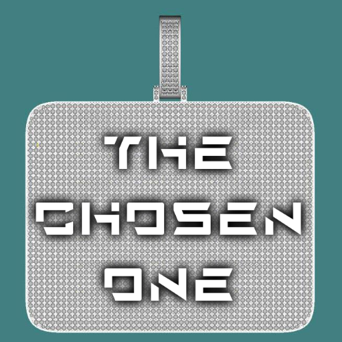 CUSTOM LETTER NECKLACE 3D BIG SQUARE