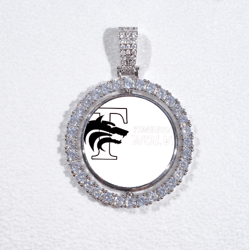 3D Spinning 2-Faced Custom Picture Pendant