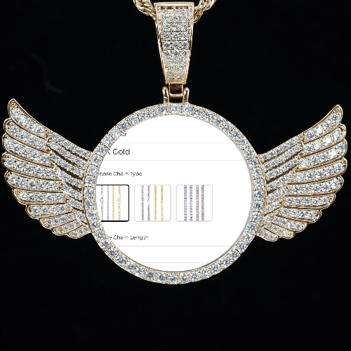 CUSTOM PICTURE PENDANT STYLE-4