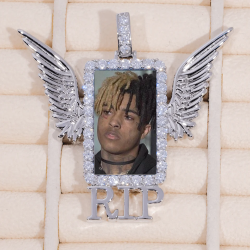 RIP WING 3D CUSTOM PICTURE PENDANT