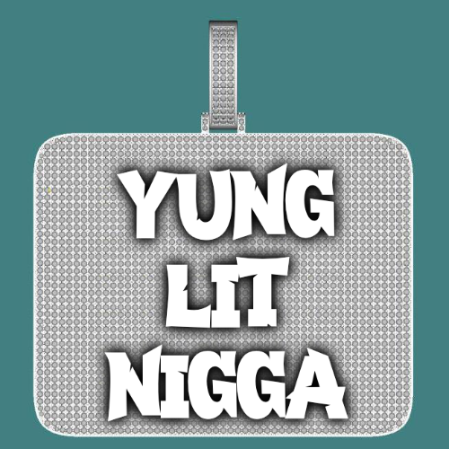 CUSTOM LETTER NECKLACE 3D BIG SQUARE