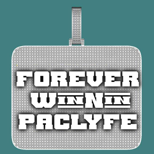 CUSTOM LETTER NECKLACE 3D BIG SQUARE