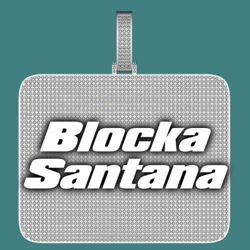 CUSTOM LETTER NECKLACE 3D BIG SQUARE
