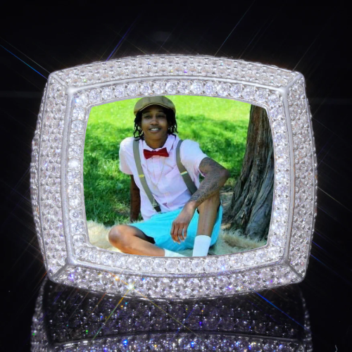 3D CUSTOM PICTURE ICED RING