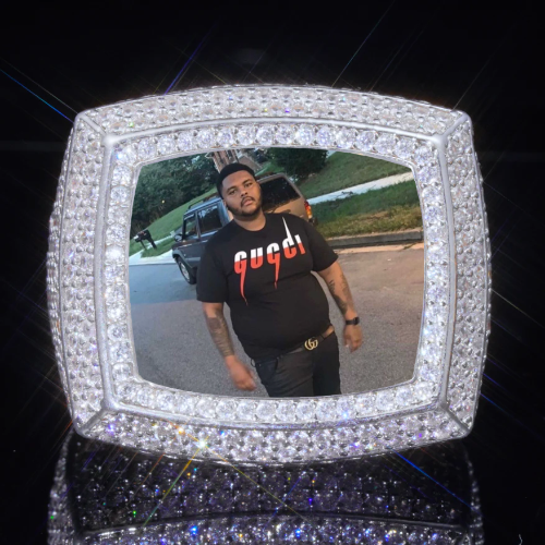 3D CUSTOM PICTURE ICED RING