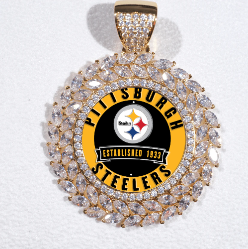 Large 3D Wheat Ear Custom Picture Pendant