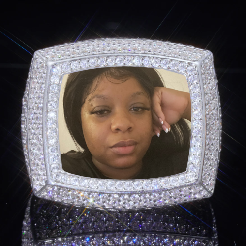 3D CUSTOM PICTURE ICED RING