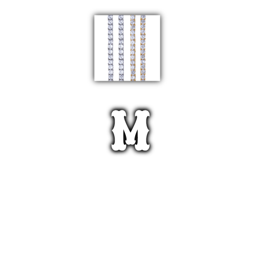 Custom Letters Freibeuter Font Necklace