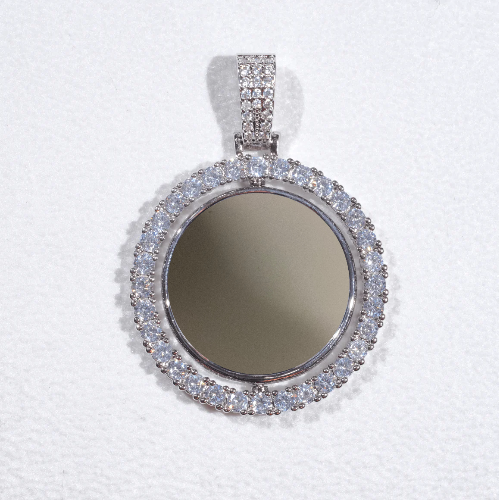 3D Spinning 2-Faced Custom Picture Pendant