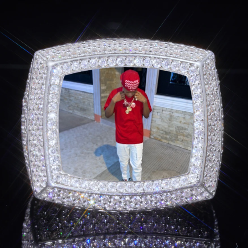 3D CUSTOM PICTURE ICED RING