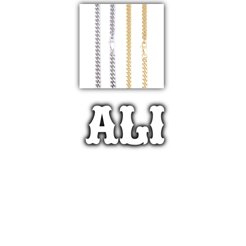 Custom Letters Freibeuter Font Necklace