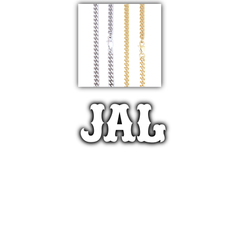Custom Letters Freibeuter Font Necklace