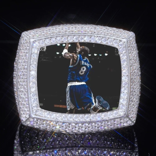 3D CUSTOM PICTURE ICED RING