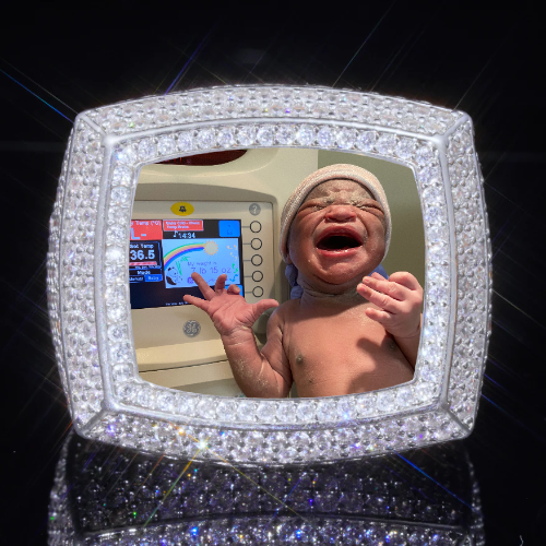 3D CUSTOM PICTURE ICED RING