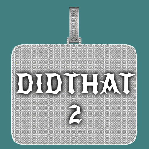 CUSTOM LETTER NECKLACE 3D BIG SQUARE