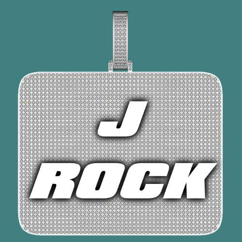 CUSTOM LETTER NECKLACE 3D BIG SQUARE