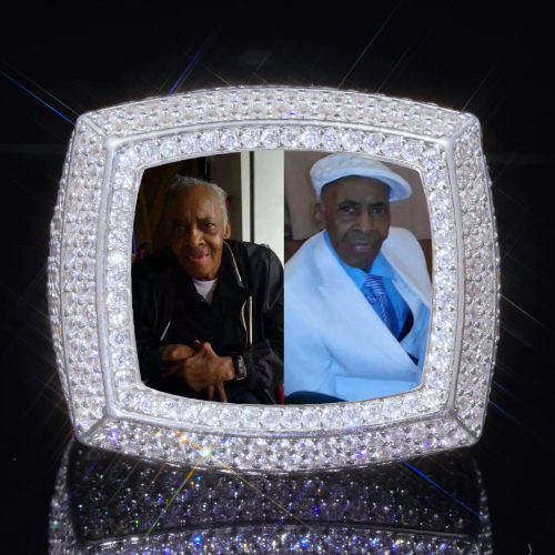 3D CUSTOM PICTURE ICED RING