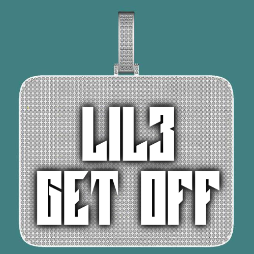 CUSTOM LETTER NECKLACE 3D BIG SQUARE
