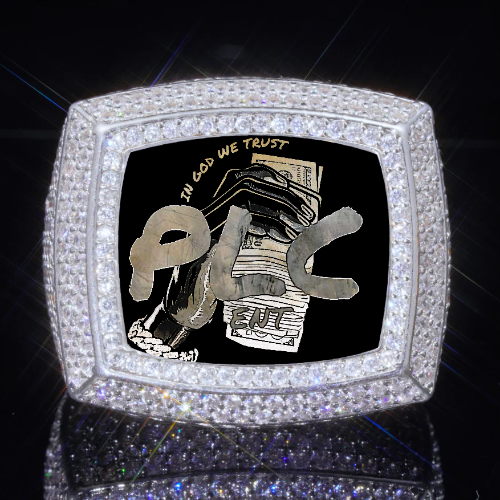 3D CUSTOM PICTURE ICED RING