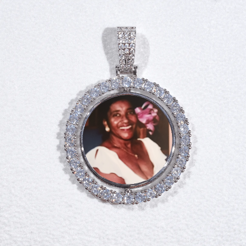 3D Spinning 2-Faced Custom Picture Pendant