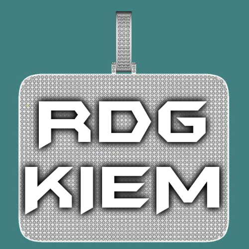 CUSTOM LETTER NECKLACE 3D BIG SQUARE
