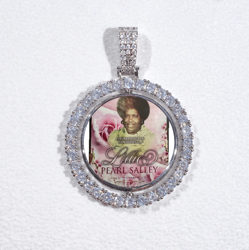 3D Spinning 2-Faced Custom Picture Pendant