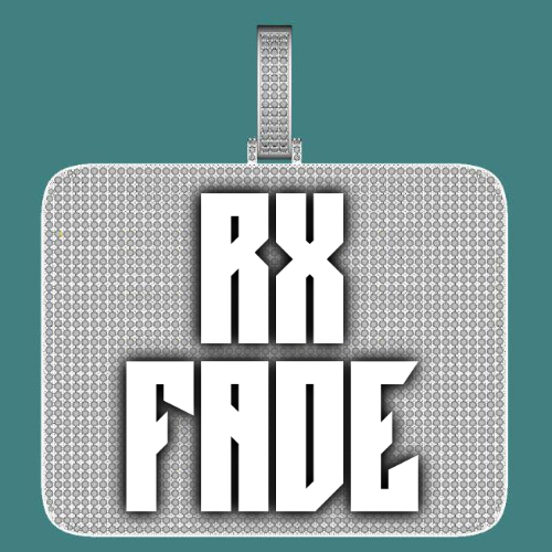 CUSTOM LETTER NECKLACE 3D BIG SQUARE