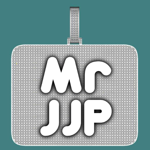 CUSTOM LETTER NECKLACE 3D BIG SQUARE