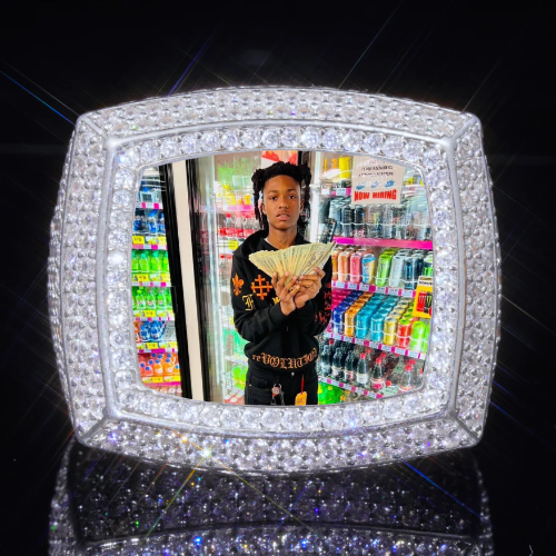 3D CUSTOM PICTURE ICED RING