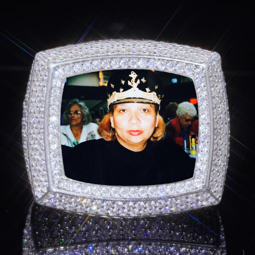 3D CUSTOM PICTURE ICED RING