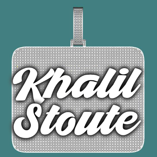 CUSTOM LETTER NECKLACE 3D BIG SQUARE