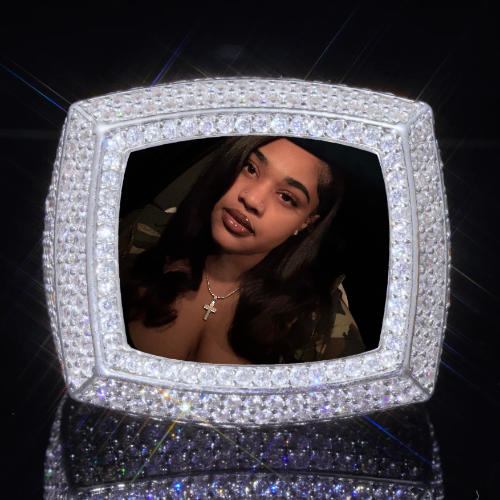 3D CUSTOM PICTURE ICED RING