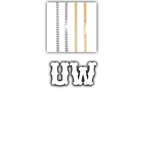Custom Letters Freibeuter Font Necklace
