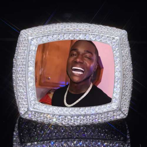 3D CUSTOM PICTURE ICED RING