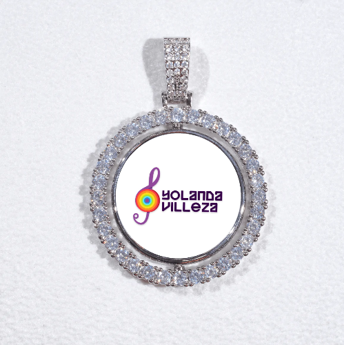 3D Spinning 2-Faced Custom Picture Pendant