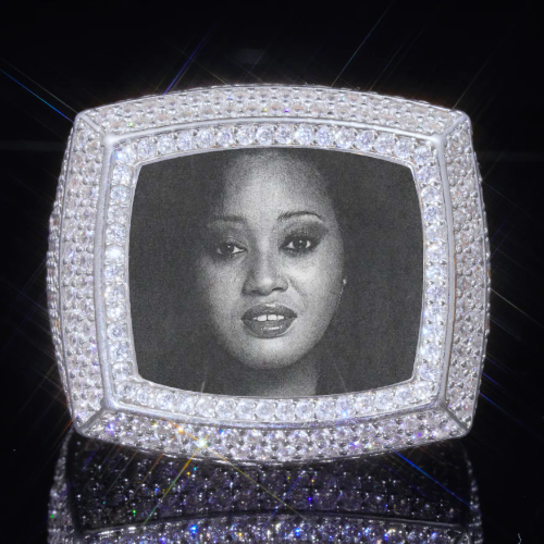 3D CUSTOM PICTURE ICED RING