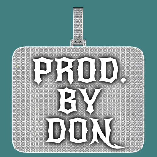 CUSTOM LETTER NECKLACE 3D BIG SQUARE